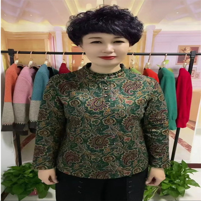 长袖加绒加厚保暖打底衫