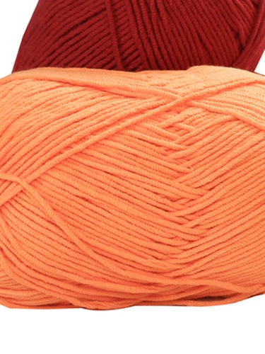 Детский хлопковый плетеный шарф ручной работы, DIY