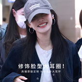 猫蛰S999足银针耳圈2025年时尚 爆款 女生大耳环ins耳圈高级感耳饰