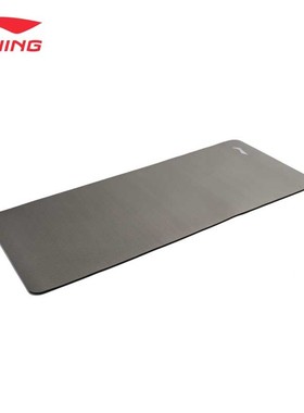 瑜伽垫NBR训练健身垫15mm加厚80CM加宽防滑跳绳垫185*80灰色