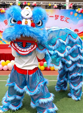 儿童舞狮狮子头学生醒狮道具表演