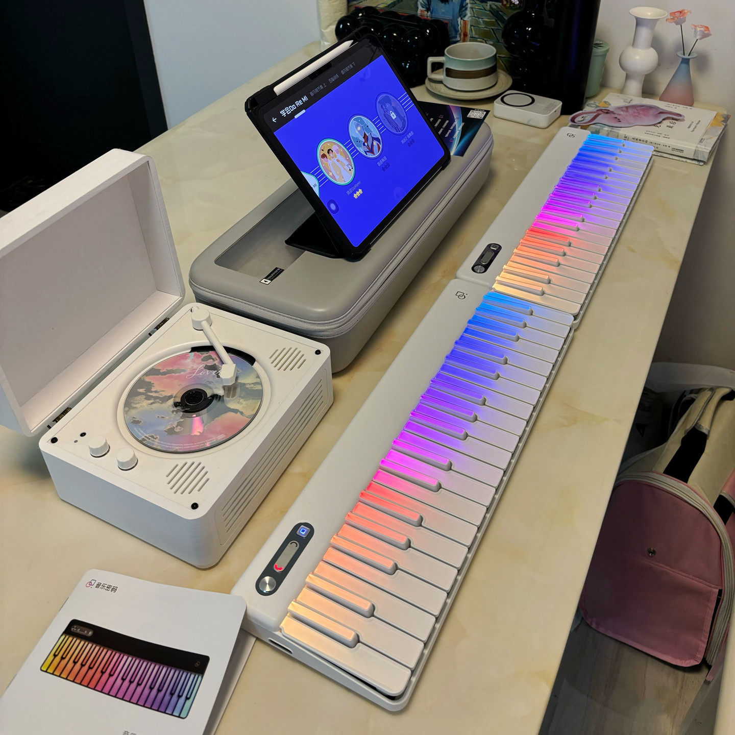 二代升级便携MIDI智能电钢琴