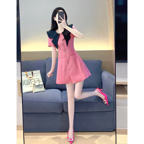 小女人最爱小香风甜蜜A字裙