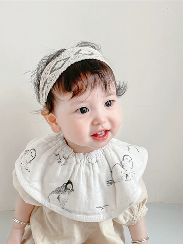 Детский нагрудник, водонепроницаемый марлевый слюнявчик для новорожденных подходит для мужчин и женщин для девочек