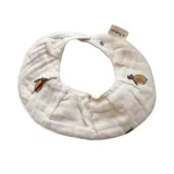 Детский натуральный слюнявчик для новорожденных, скандинавский марлевый нагрудник, скандинавский стиль