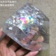 天然爆彩阿赛白水晶打磨随形桌面摆件矿物晶体标本奇石手把件收藏