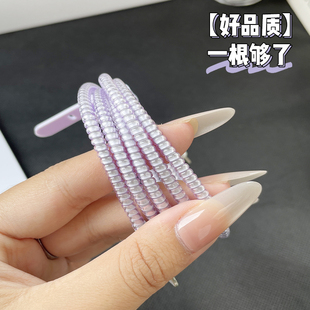 适用苹果20w数据线保护套iPhone17 16pro透明彩色缠绕线安卓通用华为vivo耳机线充电线保护套防猫咬ipad防破