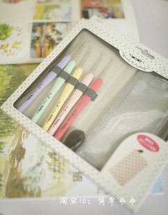 SUCRE系列彩色蕾丝钩针套装 TULIP 日本广岛