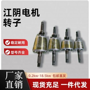 江阴凯澄电动葫芦电机转子 18.5kw 电动葫芦主起升电机转子轴0.2