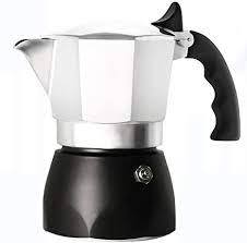 2Valve内置液体层压双阀精工意大利铝制摩卡咖啡壶3杯升级萃取力