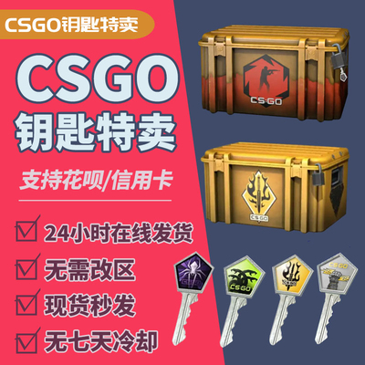 现货/无需密码/CSGO所有钥匙箱子