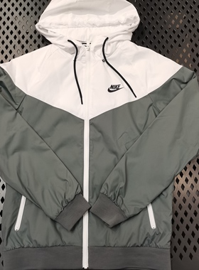 Nike/耐克男子休闲运动服连帽防风梭织夹克外套 727325-084
