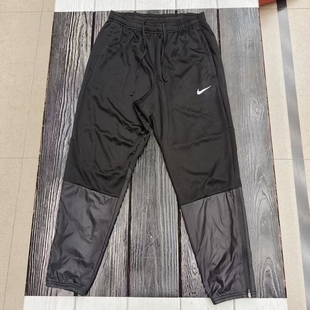 Nike耐克男秋冬运动跑步速干撞色耐磨加绒保暖收腿九分长裤 FZ1114