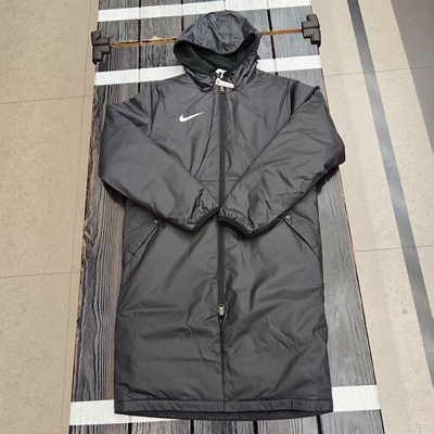 耐克男冬季保暖拒水足球棉服