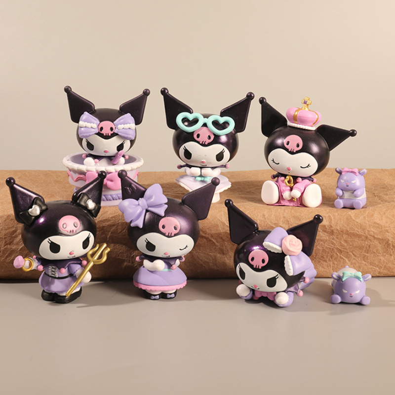 库洛米汽车中控台摆件