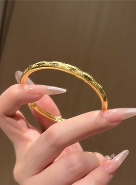 圆棍满天星推拉可调节手镯女