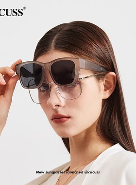 cacuss春季新款太阳眼镜可折叠