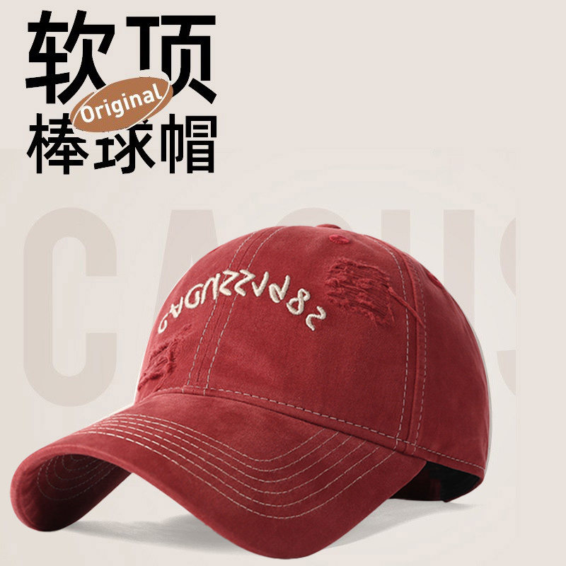 CACUSS软顶棒球帽夏季纯棉透气