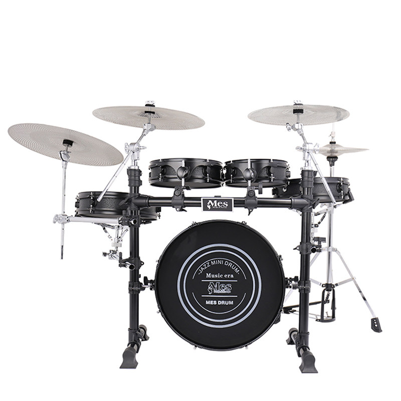 迈斯mes便携款双面架子鼓5鼓4镲专业成人演奏儿童入门初学爵士鼓
