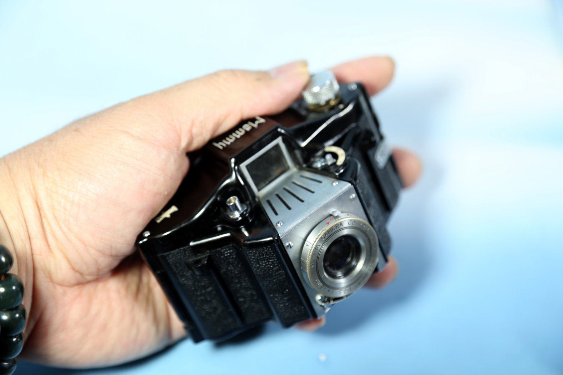 玛米亚微型小型126胶片胶卷胶木古董日产怀旧收藏老照相机GZ