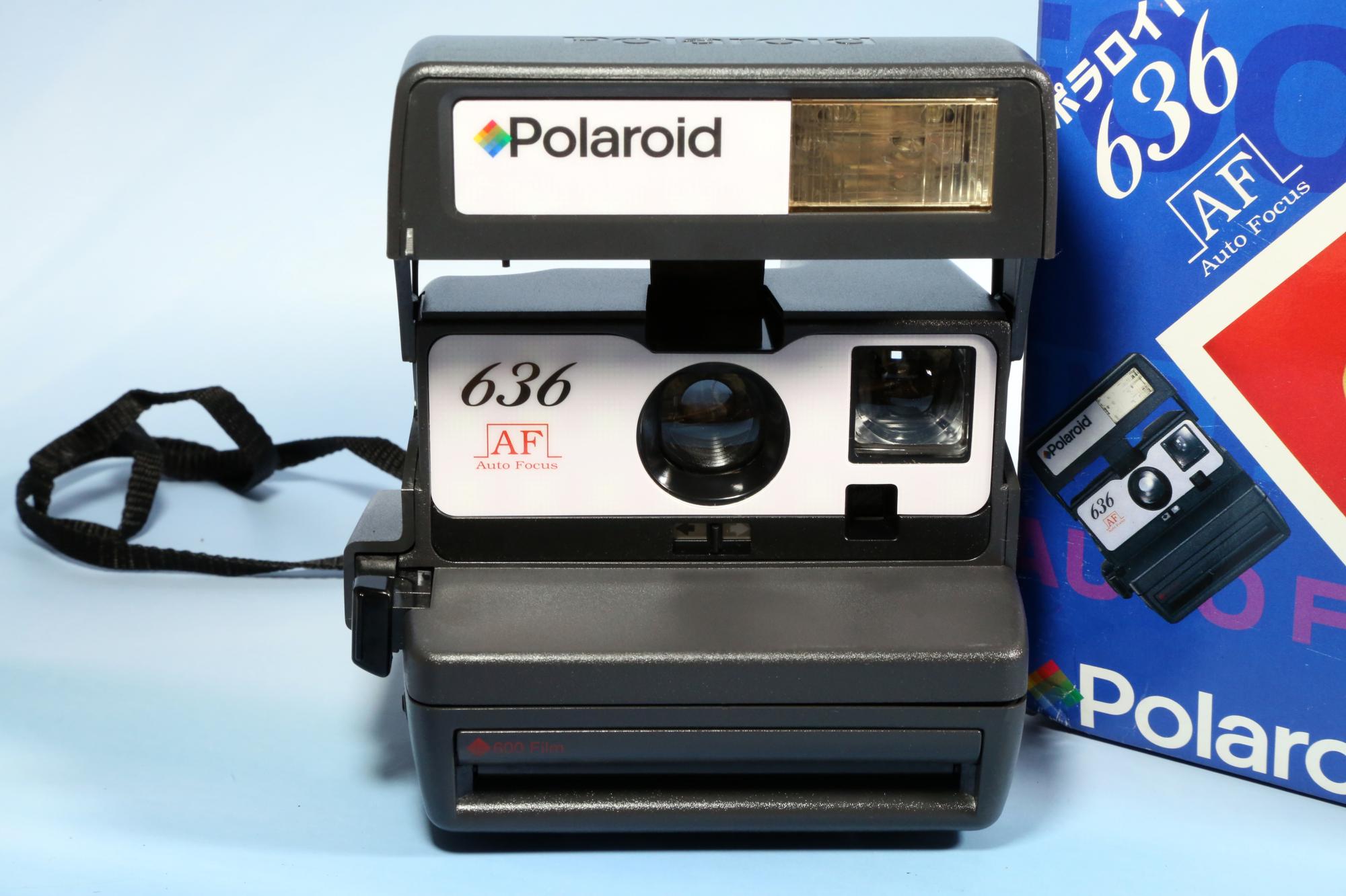 宝丽来636拍立得相机 polaroid一次成像600系彩虹机胶片wg
