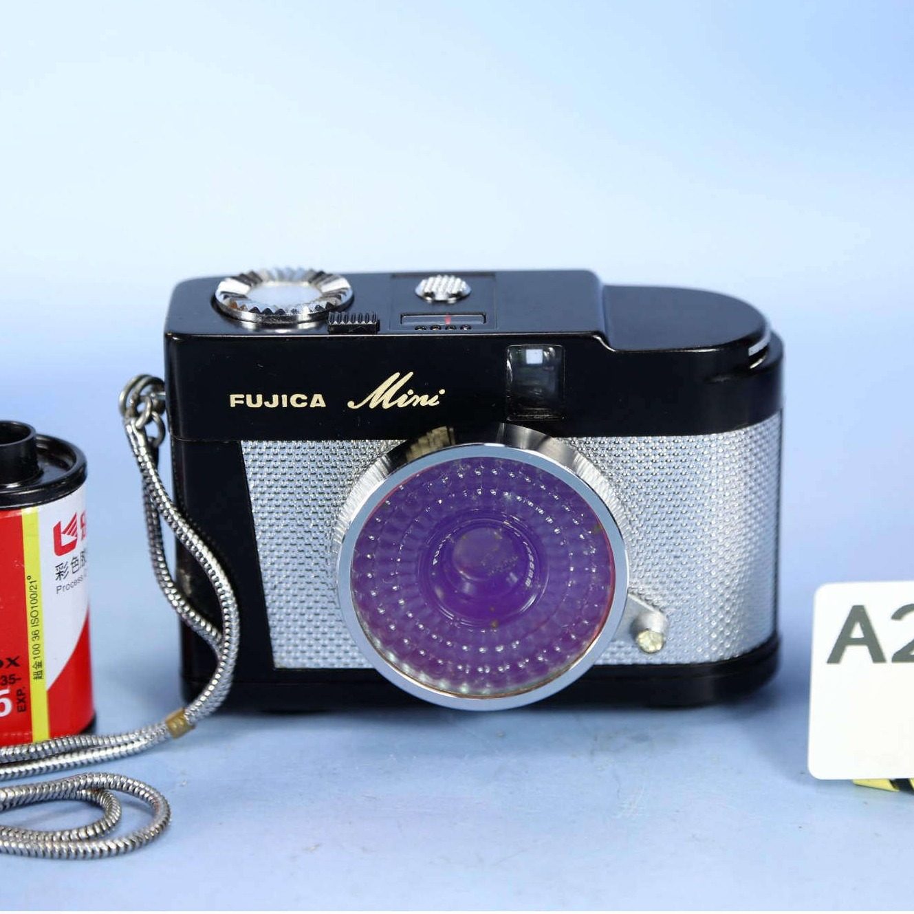 富士Fujica Mini半格相机 135旁轴胶卷胶片老照相机 复古收藏W9