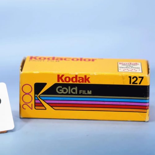 美国绝版限定 柯达kodak gold100胶卷 127彩色胶片过期菲林复古GZ