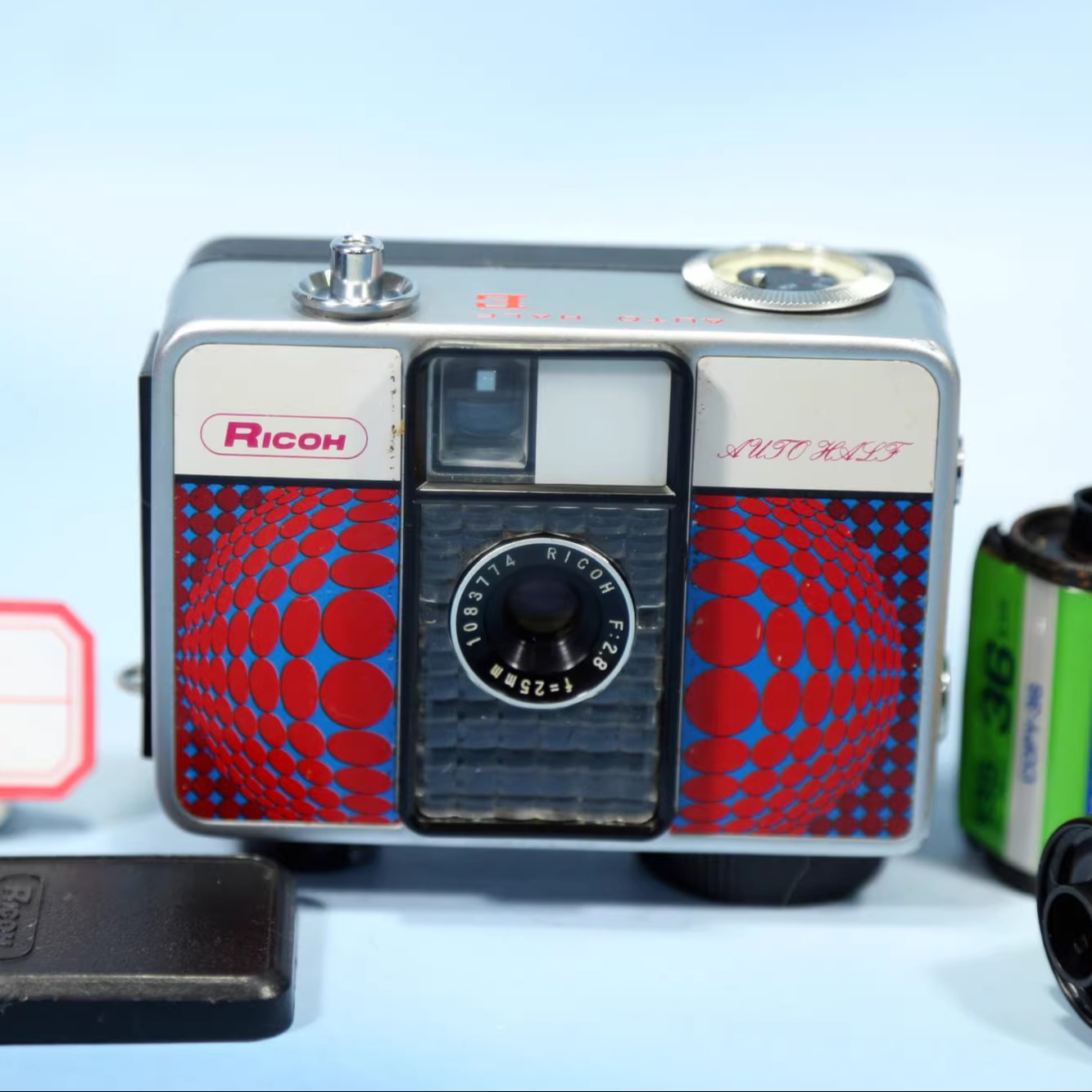 RICOH理光AUTO HALF E SE 2 SL 半格彩色胶片胶卷相机135发条机GZ