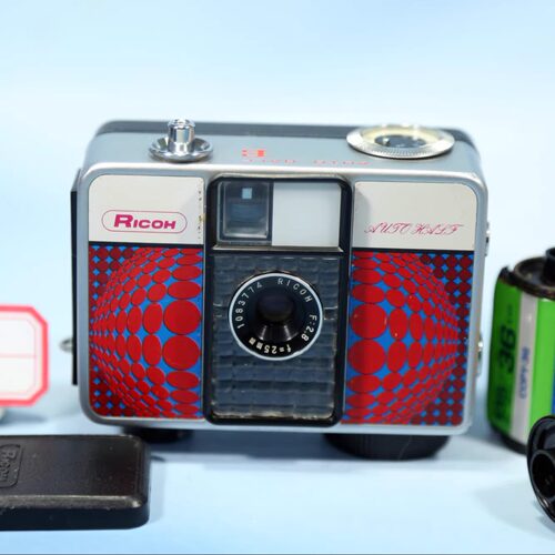 RICOH理光AUTO HALF E SE 2 SL 半格彩色胶片胶卷相机135发条机GZ