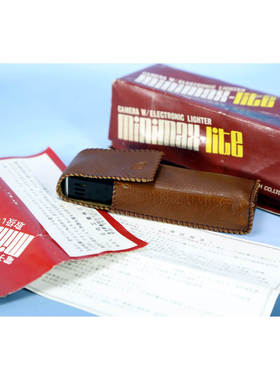 日本MINIMAX-LITE 微型迷你袖珍胶卷胶片照相机 收藏古董W15