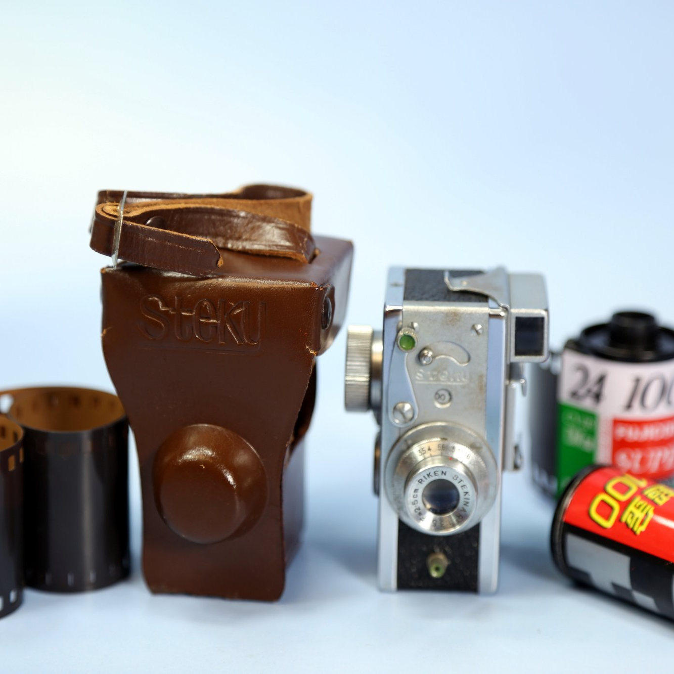 日本Steky相机 16mm胶卷胶片微型迷你袖珍老照相机复古收藏怀旧W1