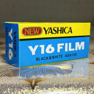 绝版限定 日本雅西卡Yashica Y16胶卷胶片菲林复古收藏影视道具GZ