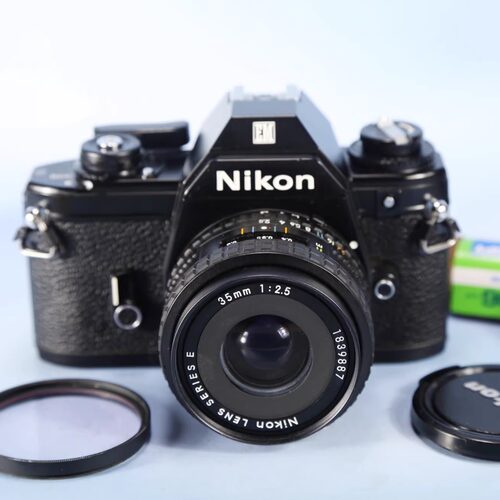 日本尼康Nikon EM单反专业照相机  135胶卷胶片菲林 复古收藏W6