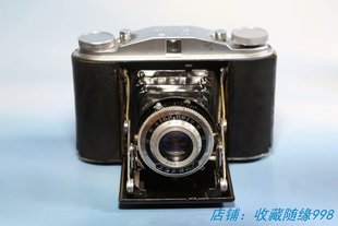 功能正常 上海202相机机械胶片120 上海牌老相机风琴折叠古董相机