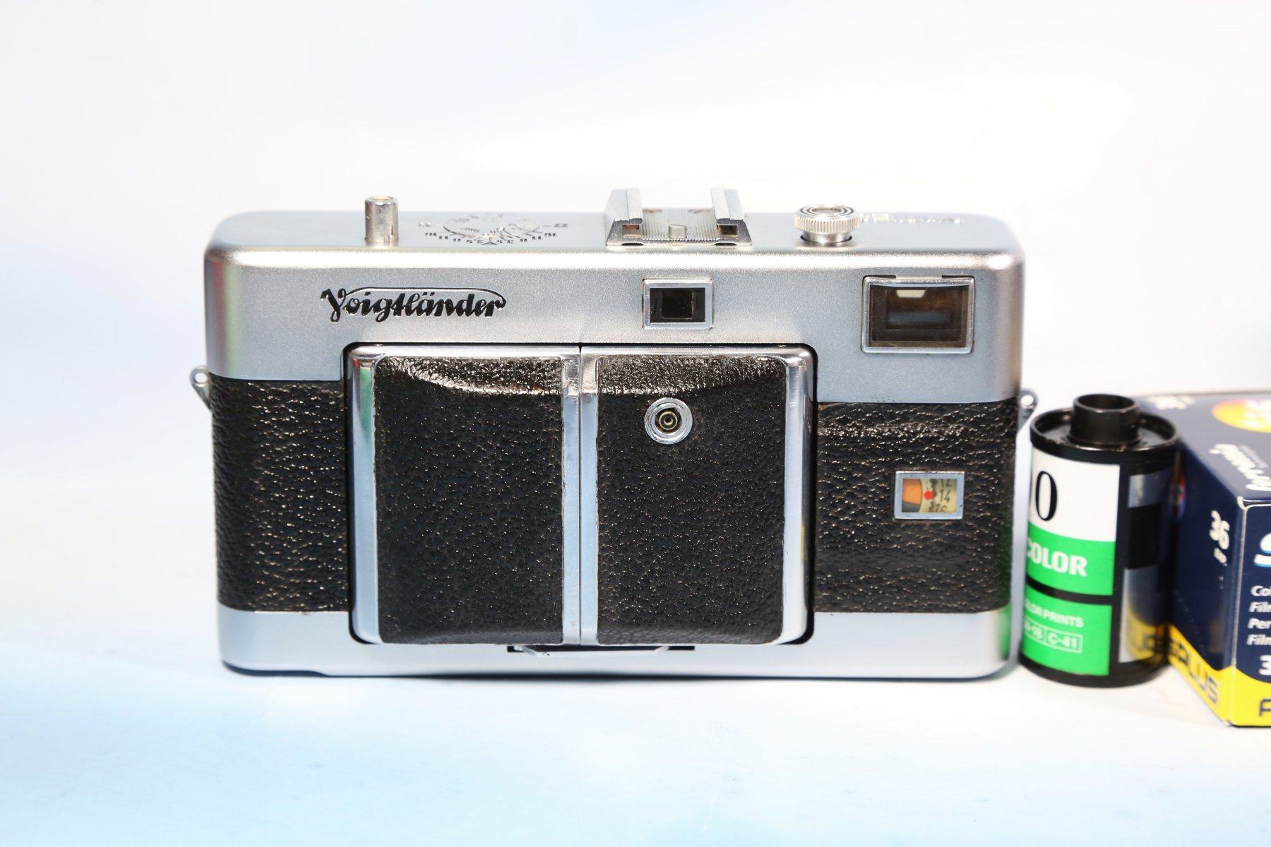 德国石库门胶卷福伦达天线机vittesa胶片相机135照相机古董收藏