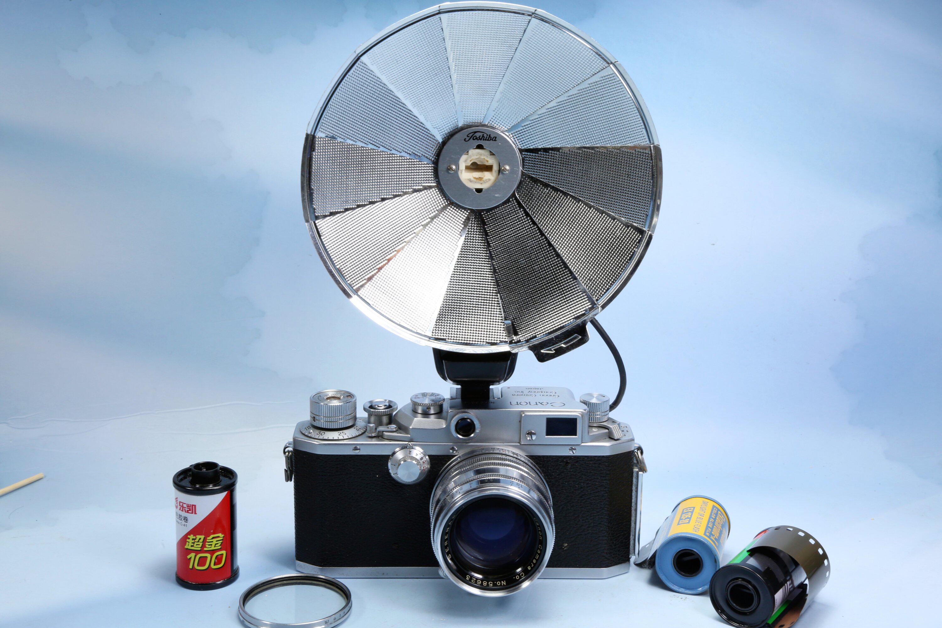 Canon ivsb 佳能L39螺口旁轴135胶卷胶片相机 巴纳克复古收藏wF