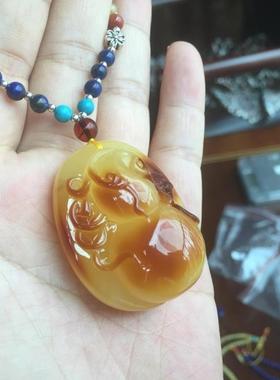 波兰琥珀送礼蜜蜡吊坠新品清仓