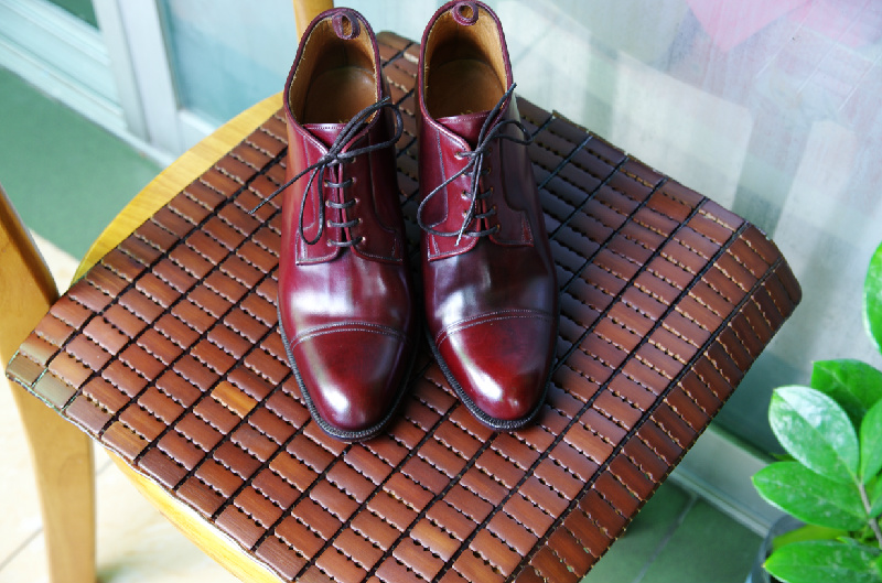 brooks brothers shell cordovan 马臀皮 女高跟靴 meermin代工