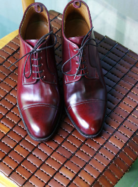 brooks brothers shell cordovan 马臀皮 女高跟靴 meermin代工