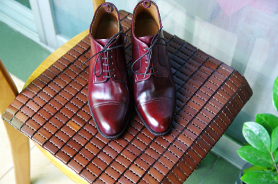 brooks brothers shell cordovan 马臀皮 女高跟靴 meermin代工
