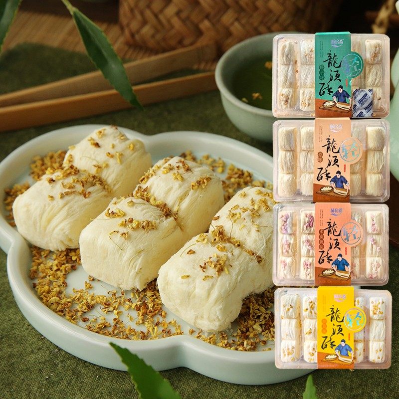 酥房斋龙须酥160克杭州特产传统糕点拉丝椰子桂花蜜桃酥软香甜