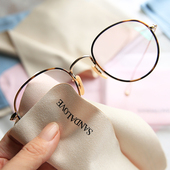 高档 粉色米黄色浅蓝色 SANDALOVE谢氏女儿国 鹿皮绒 眼镜布