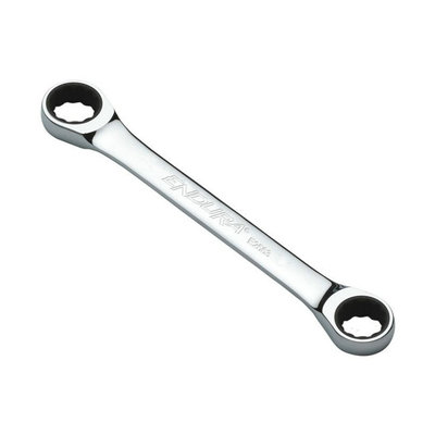 力易得棘轮扳手全抛光双梅花