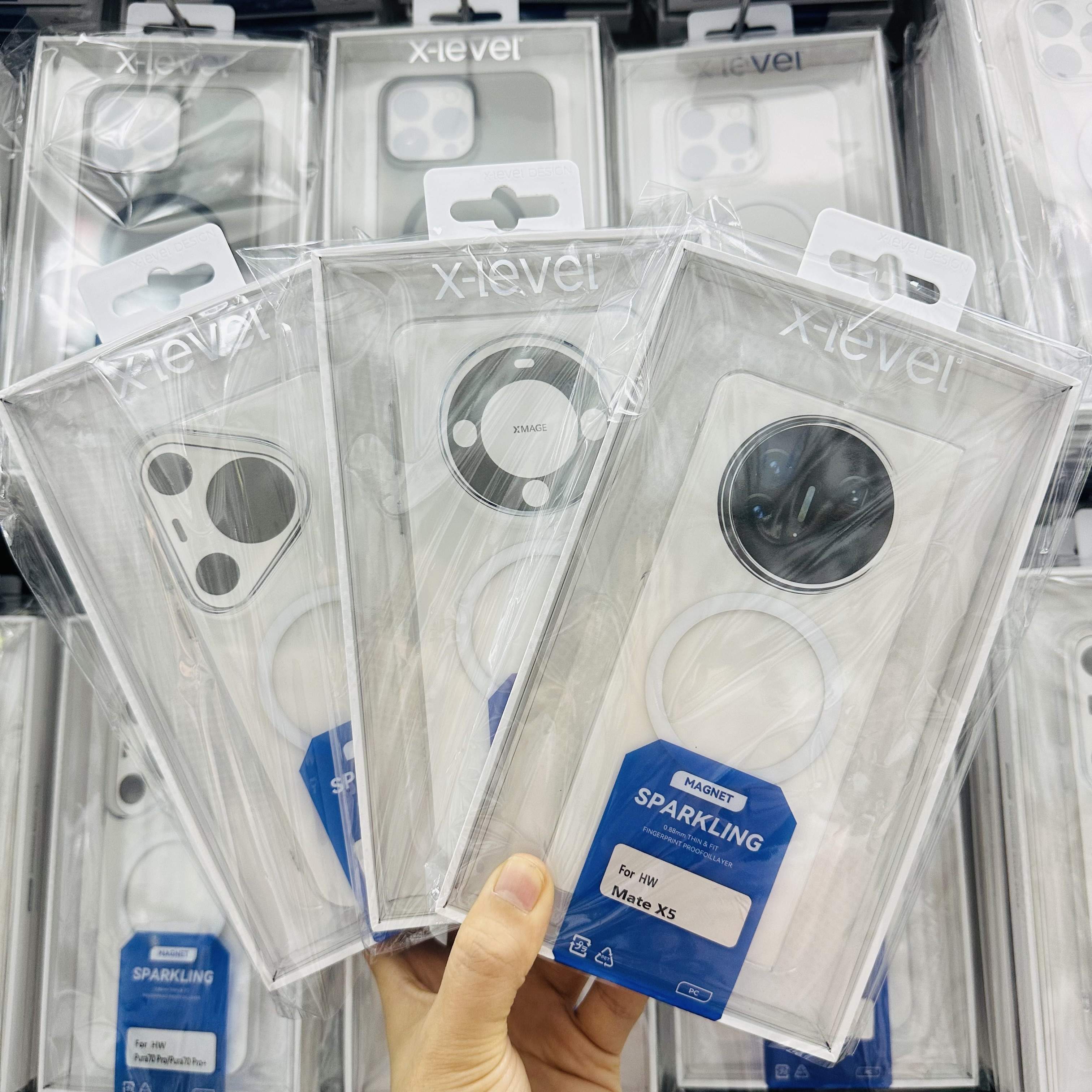 磁吸手机壳mateX5防摔高透保护壳