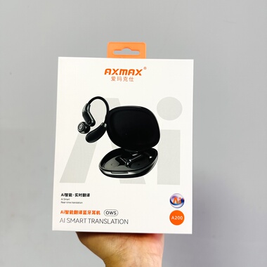 爱玛克仕a200蓝牙耳机ows新款AI智能翻译便捷式音乐翻译器耳机new