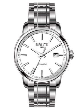 BALCO拜戈官方正品瑞士原装进口机械系列钢带腕表男士腕表3506M