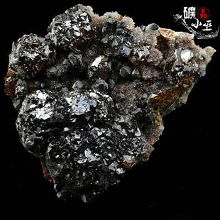 闪锌矿 方铅矿共生 天然矿物晶体矿石教学标本摆件原石宝石石头04