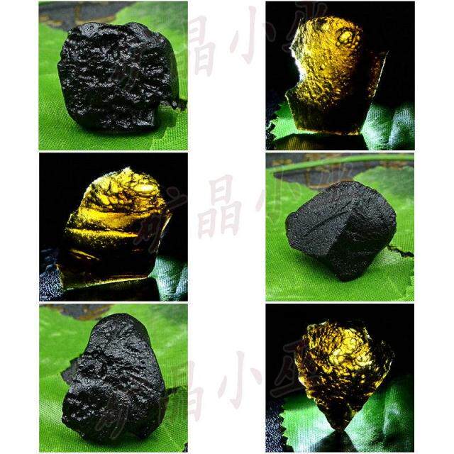 多款保真随行玻璃 天外来客雷公墨-玻璃陨石矿物矿石标本原石摆件