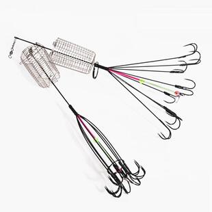 海钓扒皮狼鱼钩皮匠鱼多抓锚钩八爪鱼钩带诱饵笼白莲钩划鱼钩鲀鱼