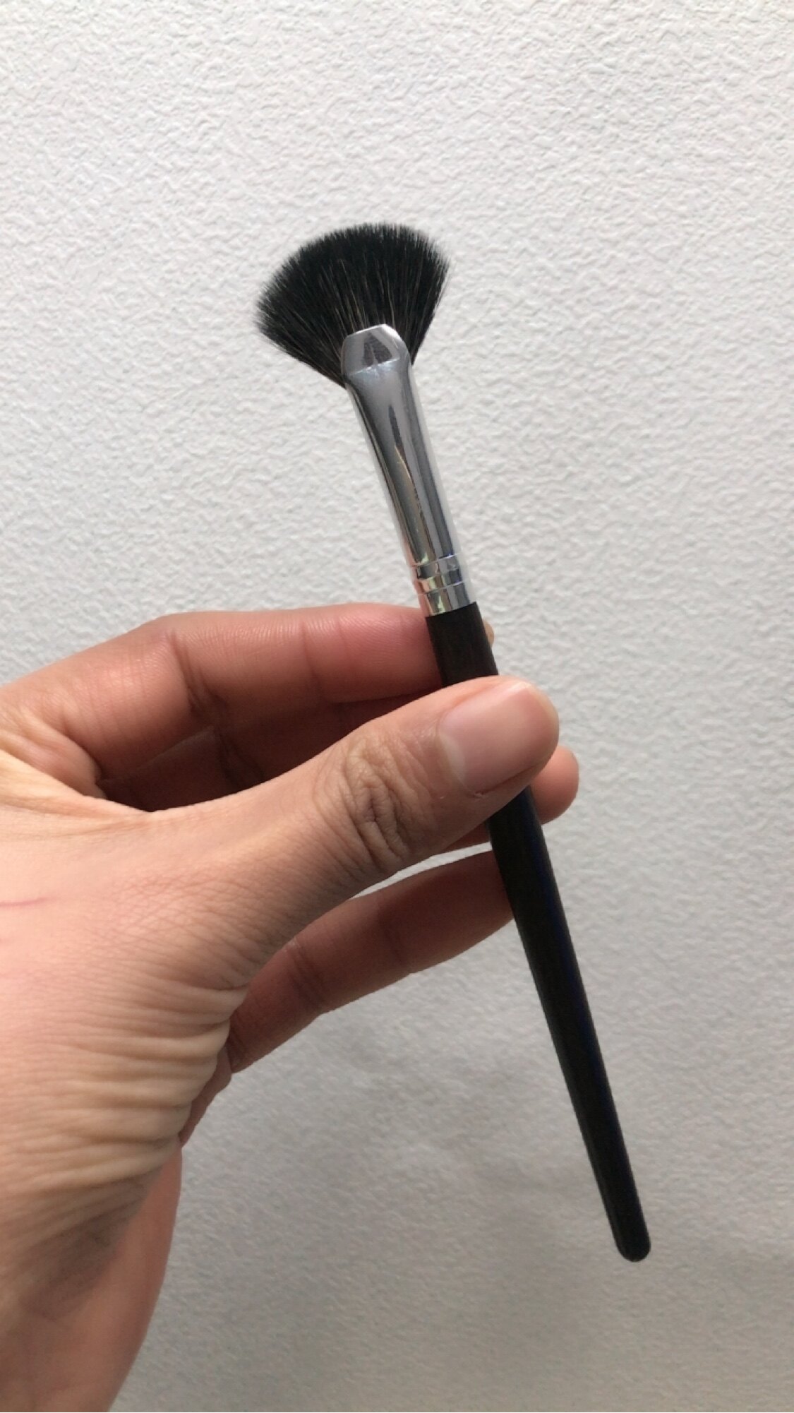 眼部修容扇形细光峰羊毛化妆刷图片